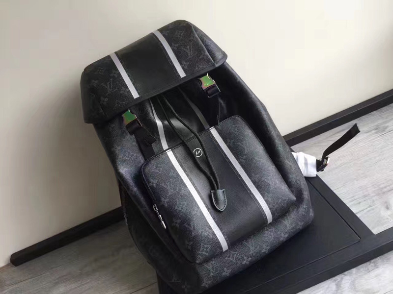 M43409 LV 2017藤原浩聯名閃電系列 ZACK 雙肩包