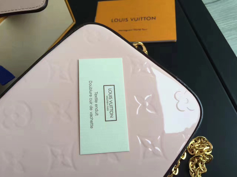 M64058 LV相機包 LV真皮三件套女包 LV漆皮女包 LV晚宴包