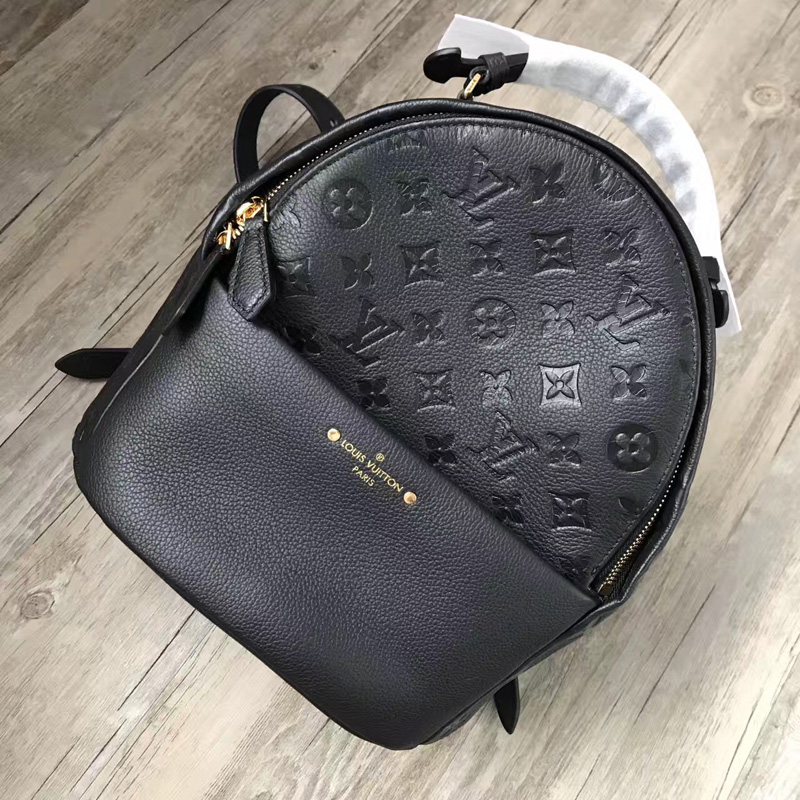 M44016 LV SORBONNE 雙肩包 LV全皮壓花雙肩包 LV女士背包