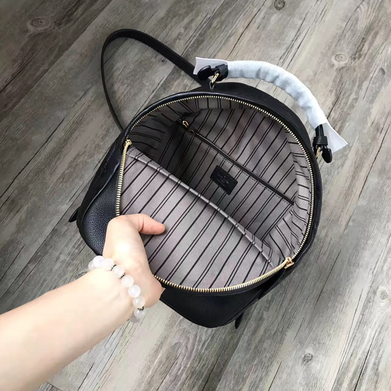 M44016 LV SORBONNE 雙肩包 LV全皮壓花雙肩包 LV女士背包