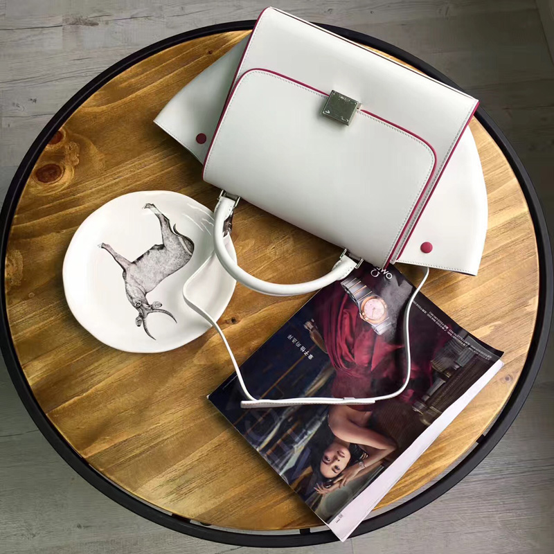 Celine Trapeze 小號手袋 賽琳秋千包 賽琳秋千包配色系列 白配黑