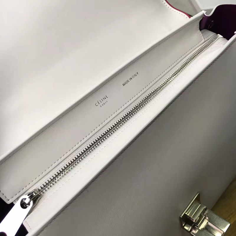 Celine Trapeze 小號手袋 賽琳秋千包 賽琳秋千包配色系列 白配黑