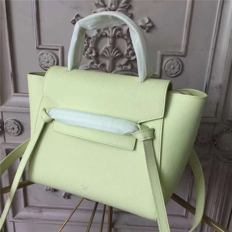 Celine賽琳 2017新款 Celine鯰魚包 光滑牛皮 流蘇裝飾鯰魚手提包 黃色