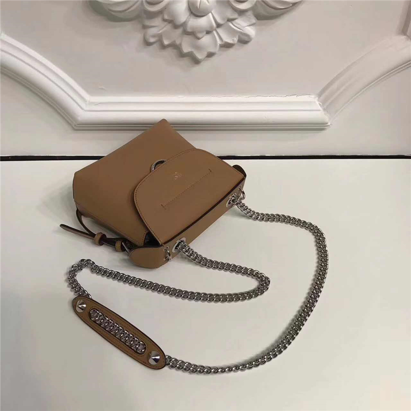 Fendi 芬迪 2017 秋冬T臺同款 MINI BACK TO SCHOOL 背包系列 可單肩可斜跨兩用 淺棕色