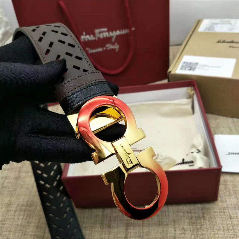 Salvatore Ferragamo 菲拉格慕 Ferragmo正品同款 高端定制 進(jìn)口雙面