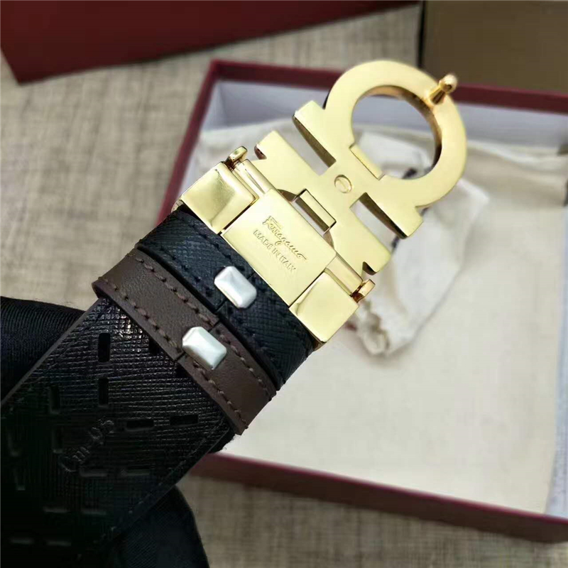 Salvatore Ferragamo 菲拉格慕 Ferragmo正品同款 高端定制 進(jìn)口雙面