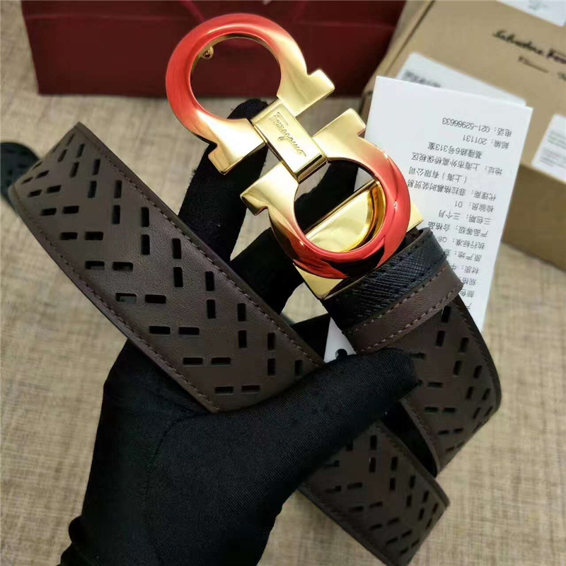 Salvatore Ferragamo 菲拉格慕 Ferragmo正品同款 高端定制 進(jìn)口雙面