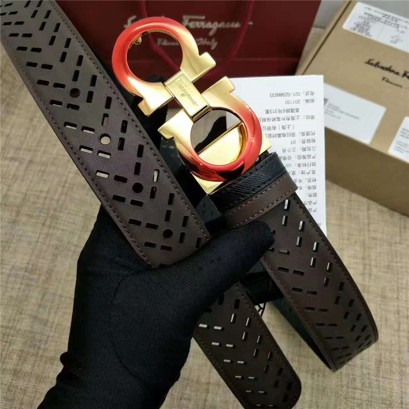 Salvatore Ferragamo 菲拉格慕 Ferragmo正品同款 高端定制 進(jìn)口雙面