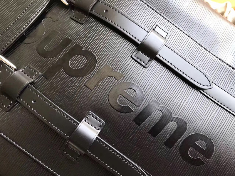 M41709 LV Supreme 聯名系列限量版Christopher 小號雙肩包 LV雙肩包 黑色