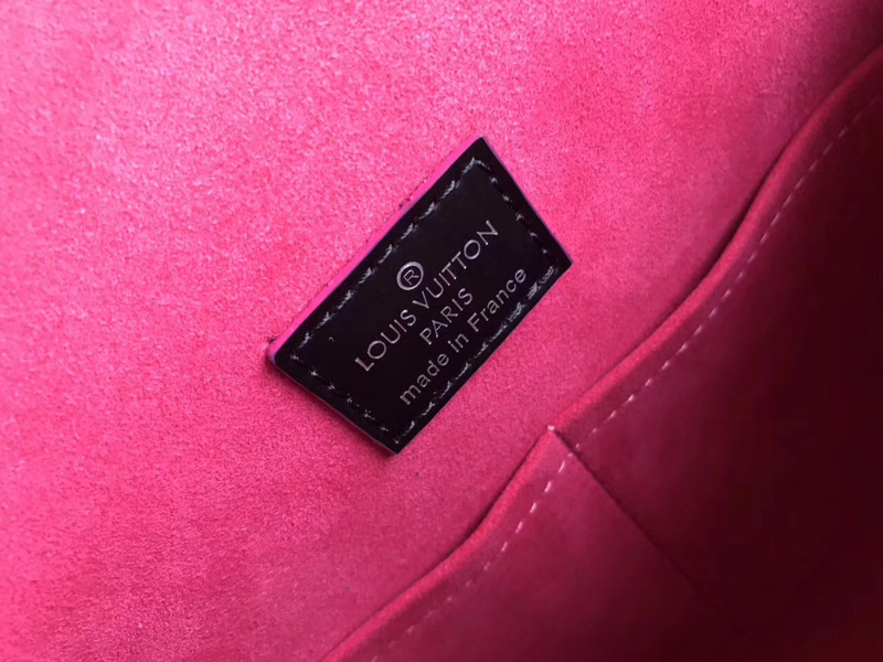 M41334 LV CLUNY MM 中號手袋 LV女包 LV真皮水波紋 LV手提包 黑色