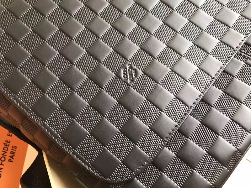 N41284 LV DISTRICT 中號手袋 LV全皮系列男包 LV單肩斜挎包