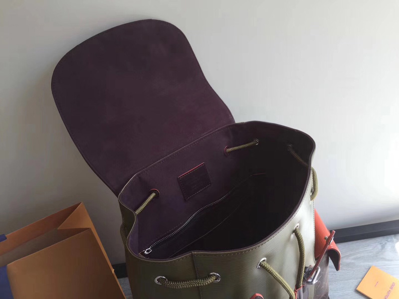 M53425 LV CHRISTOPHER 小號雙肩包 LV背包 LV雙肩包 LV全皮背包