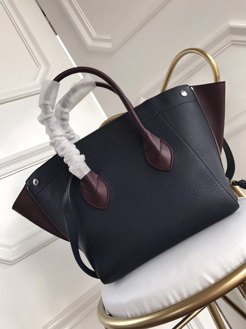 M54842 LV FREEDOM 手袋 LV小牛皮Tote手袋 LV女包 LV全皮女包 藍色