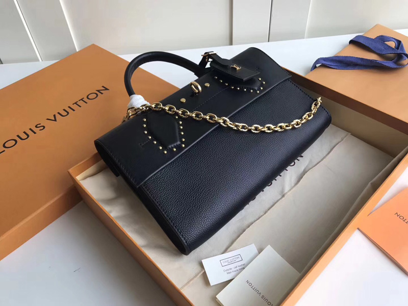 M54925 LV Pochette City Steamer 手袋 LV2017秋冬新款 LV女包