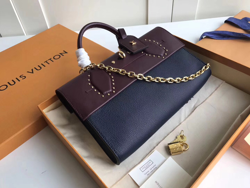 M54925 LV Pochette City Steamer 手袋 LV2017秋冬新款 LV女包