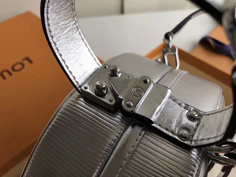 M43510 LV Petite Boite Chapeau 手袋 LV全皮女包 LV小圓包 銀色