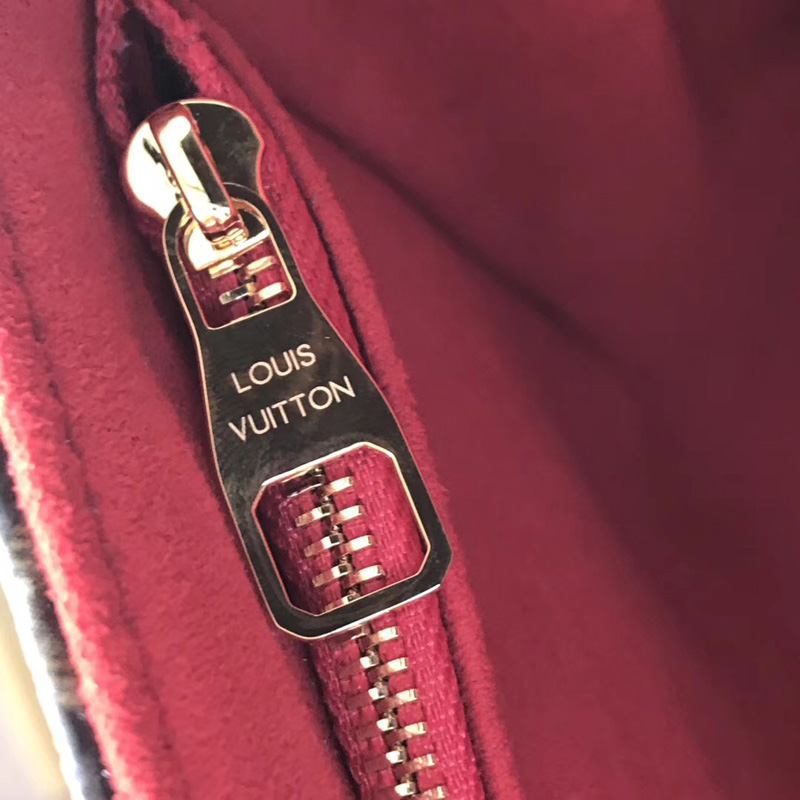 M43713 LV Saint Placide 手袋 LV女包 LV鏈條包 紅色