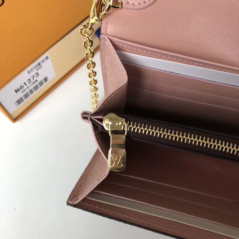 N61273 LV CROISETTE 錢夾 LV女士錢包 LV Damier帆布版錢夾 LV晚宴手包