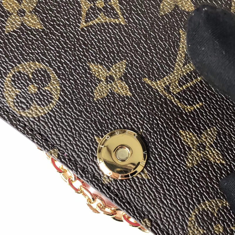 M62456 LV Pochette Weekend 手袋 LV掛鎖絲印圖案女包 LV女士單肩包 LV鏈條包