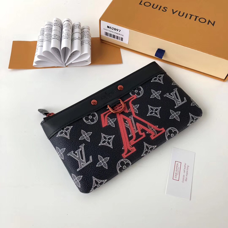 M62898 LV POCHETTE APOLLO 小號手袋 LV零錢包 LV倒掛logo字母系列