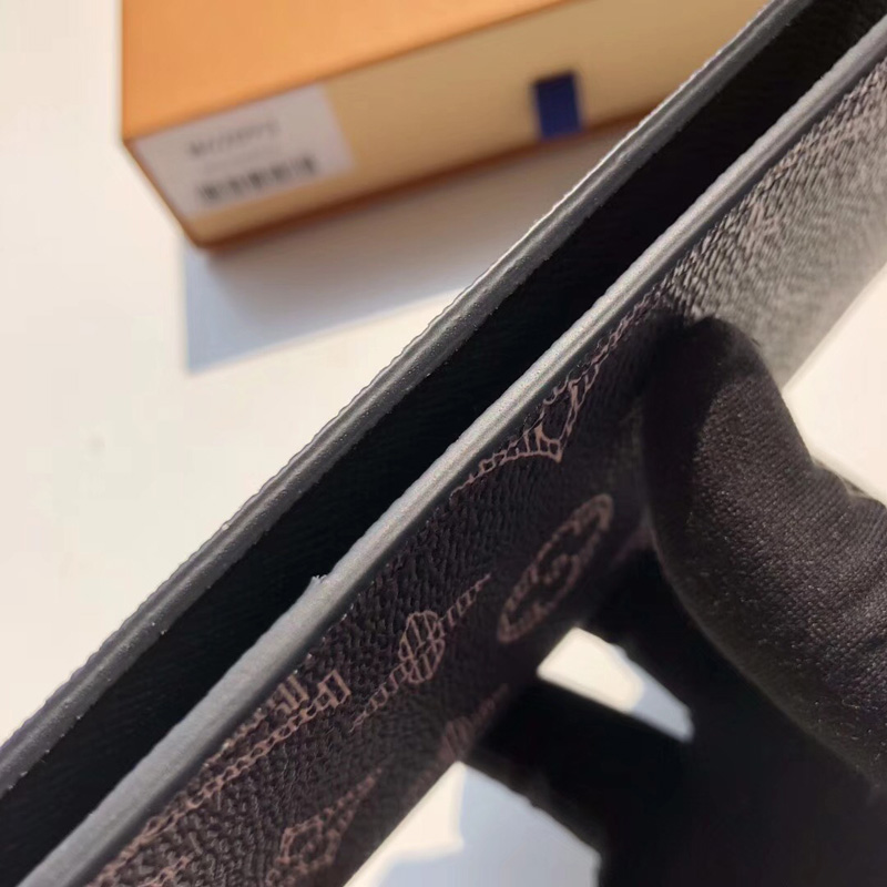 M62893 LV BRAZZA 錢夾 LV倒掛logo字母系列 LV錢包 LV西裝夾