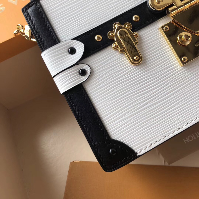 M52151 LV Trunk Clutch 手袋 LV女包 LV挎包 LV盒子包 白色