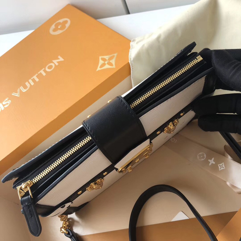 M52151 LV Trunk Clutch 手袋 LV女包 LV挎包 LV盒子包 白色