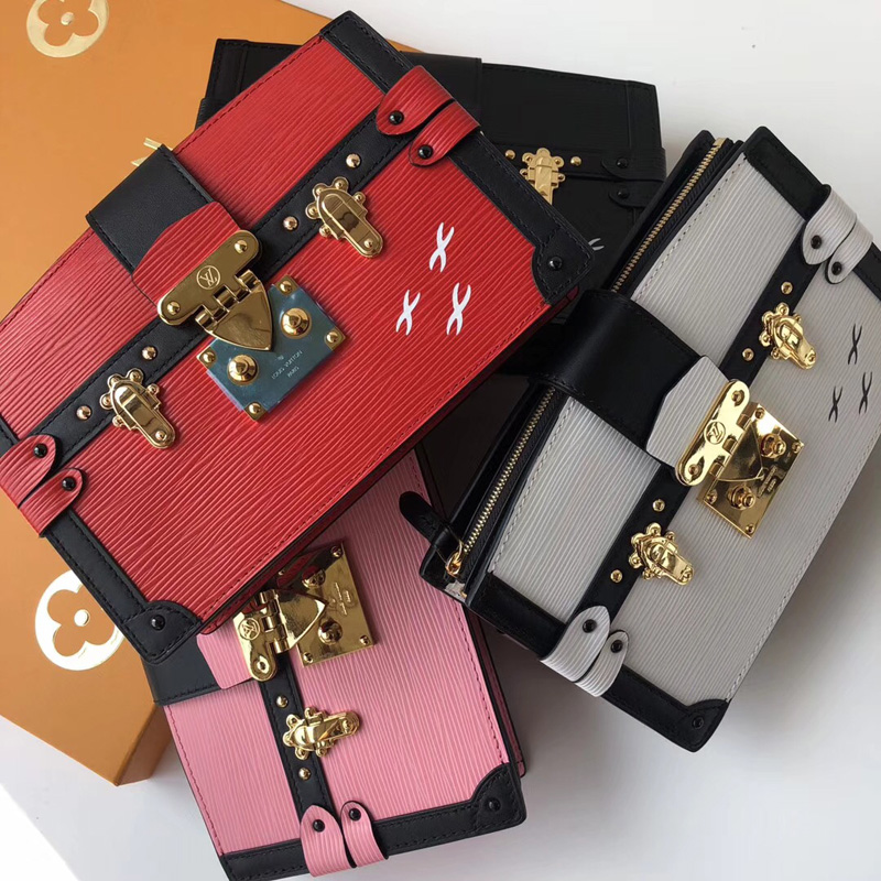 M53052 LV Trunk Clutch 手袋 LV女包 LV挎包 LV盒子包 黑色