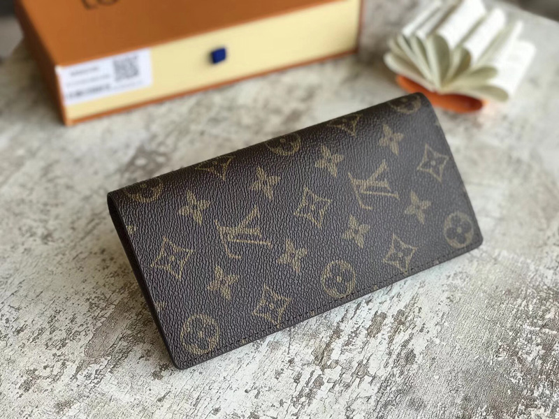 M66540 LV BRAZZA 錢夾 LV西裝夾 LV男士老花錢包 LV長款錢包