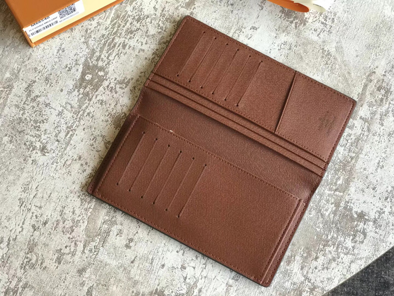 M66540 LV BRAZZA 錢夾 LV西裝夾 LV男士老花錢包 LV長款錢包