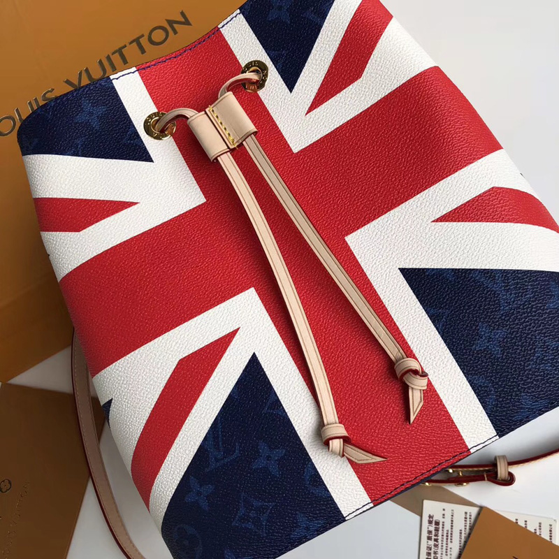 M43570 LV Neonoe 手袋 LV米字旗限量版 LV女包 LV水桶包