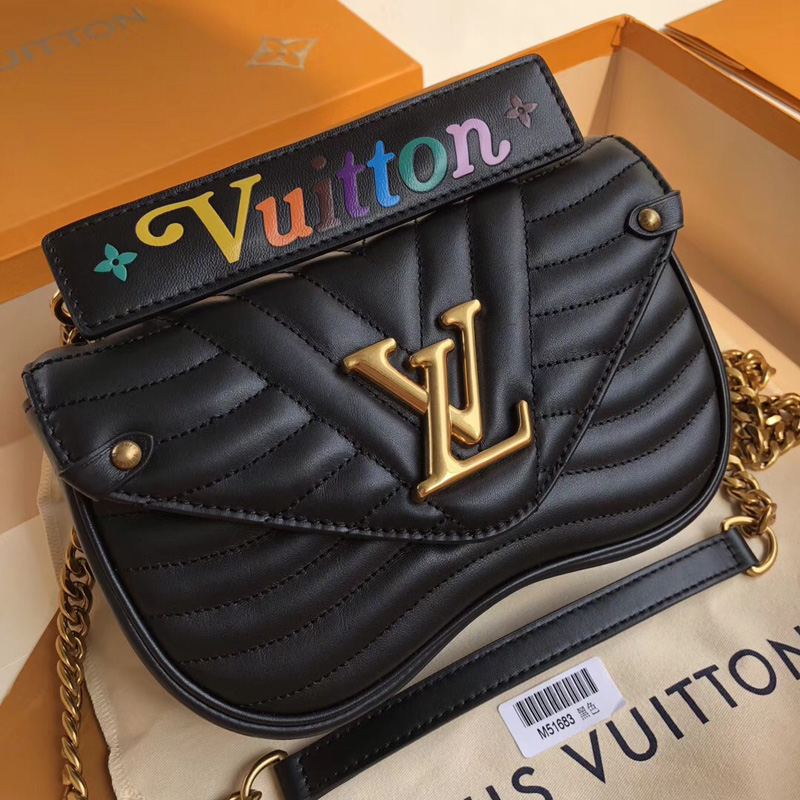 M51683 LV New Wave 小號手袋 LV女包 LV2018官網限定款女包 LV肩背斜挎包 黑色