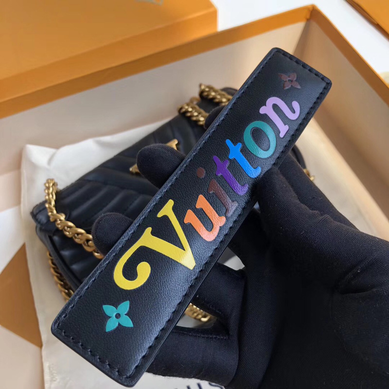 M51683 LV New Wave 小號手袋 LV女包 LV2018官網限定款女包 LV肩背斜挎包 黑色