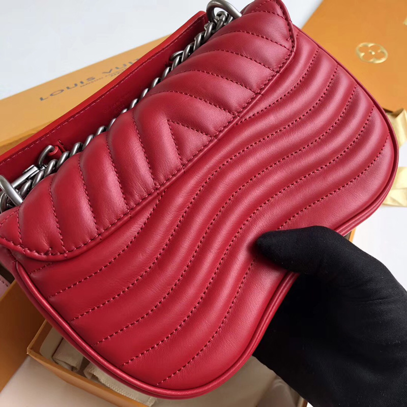 M51930 LV New Wave 小號手袋 LV女包 LV2018官網(wǎng)限定款女包 紅色