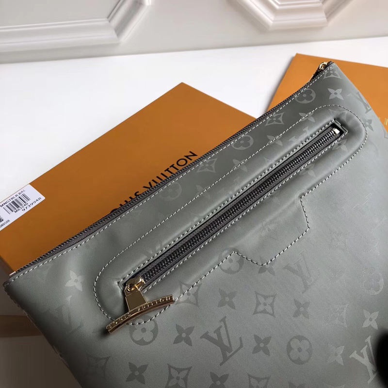 M63240 LV Pochette Cosmos 手袋 Monogram Titanium灰色帆布 LV手包