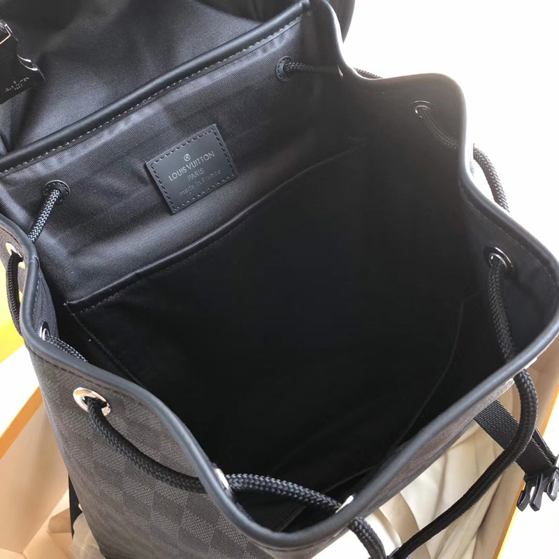 N40005 LV Zack 雙肩包 LV Damier Graphite 黑格 LV背包 LV雙肩包 LV運動背包