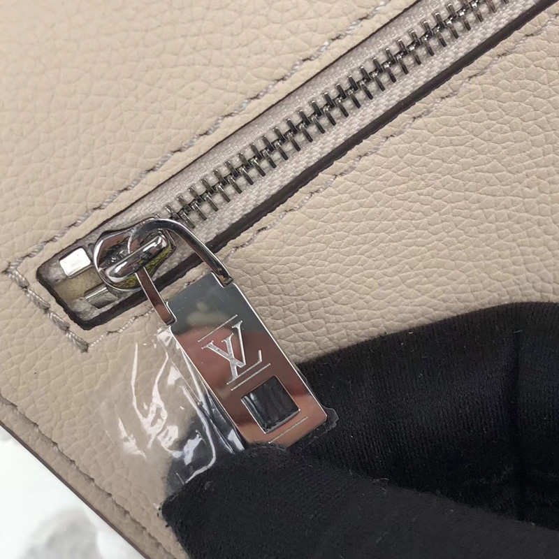 M53080 LV MyLockme BB 手袋 LV Monogram Flower圖案女包 LV校園書包 白色