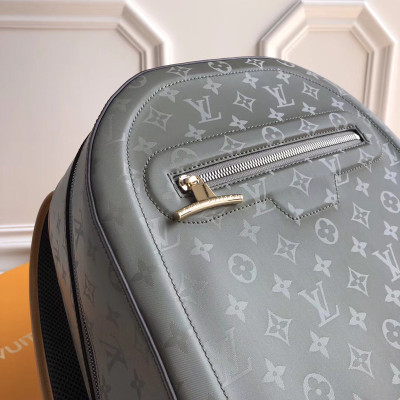 M43881 LV MONOGRAM TITANIUM 雙肩包 LV男包 LV背包 LV雙肩包