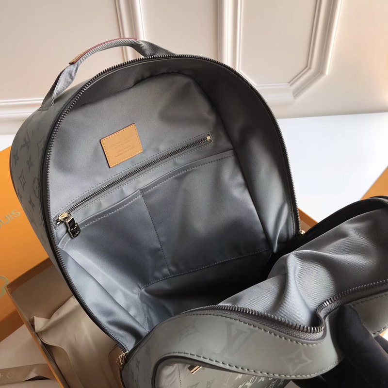 M43881 LV MONOGRAM TITANIUM 雙肩包 LV男包 LV背包 LV雙肩包