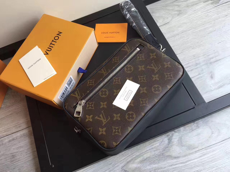 M42838 LV Kasai 手包 LV手拿包 LV老花系列 LV男包 LV手包 LV老花男包