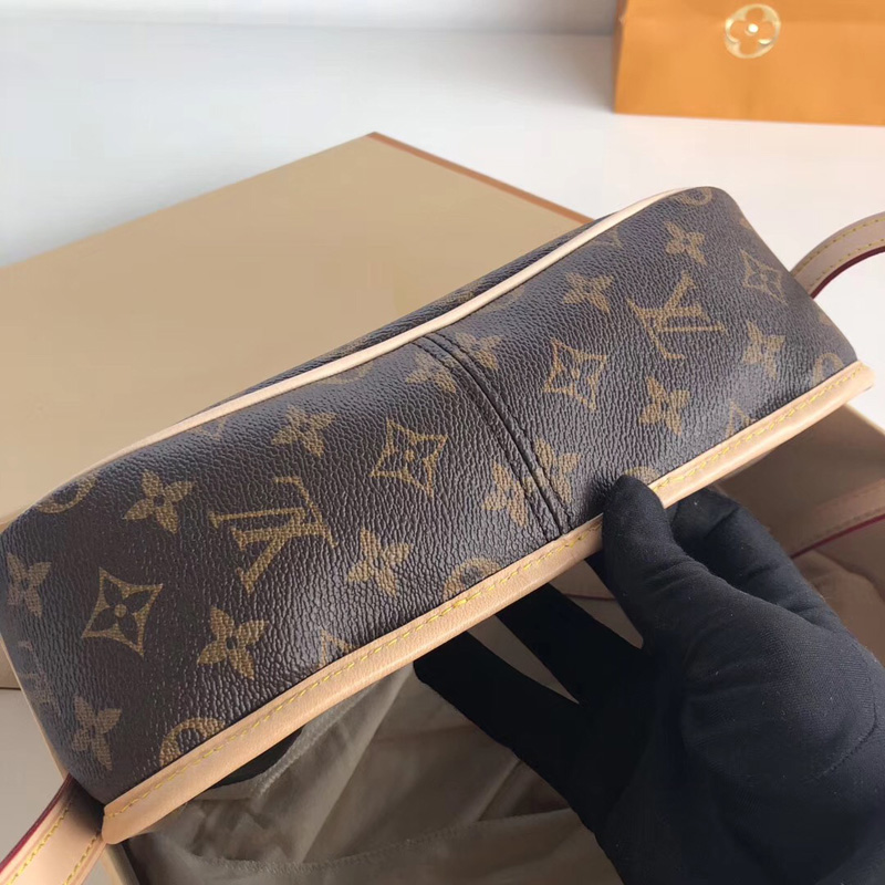 M42250 LV Monogram Sologne經典老花搭扣翻蓋斜挎 LV馬鞍包 LV斜挎包