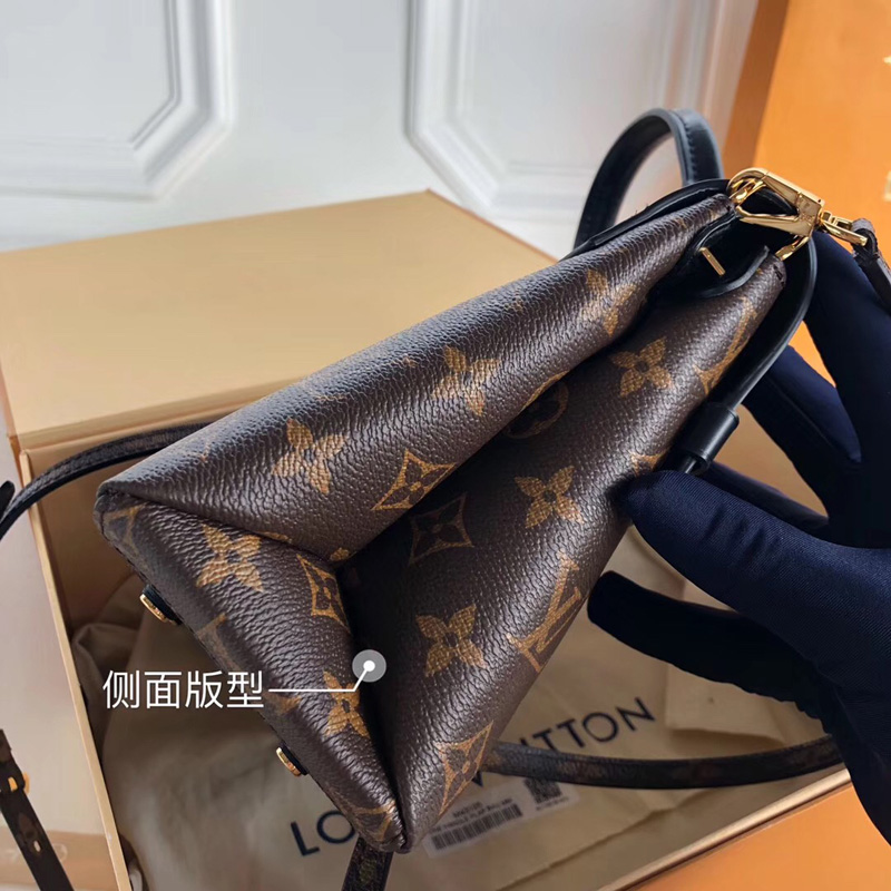 M43125 LV One Handle 中號手袋 LV prelaunch老花拼皮手提斜挎包