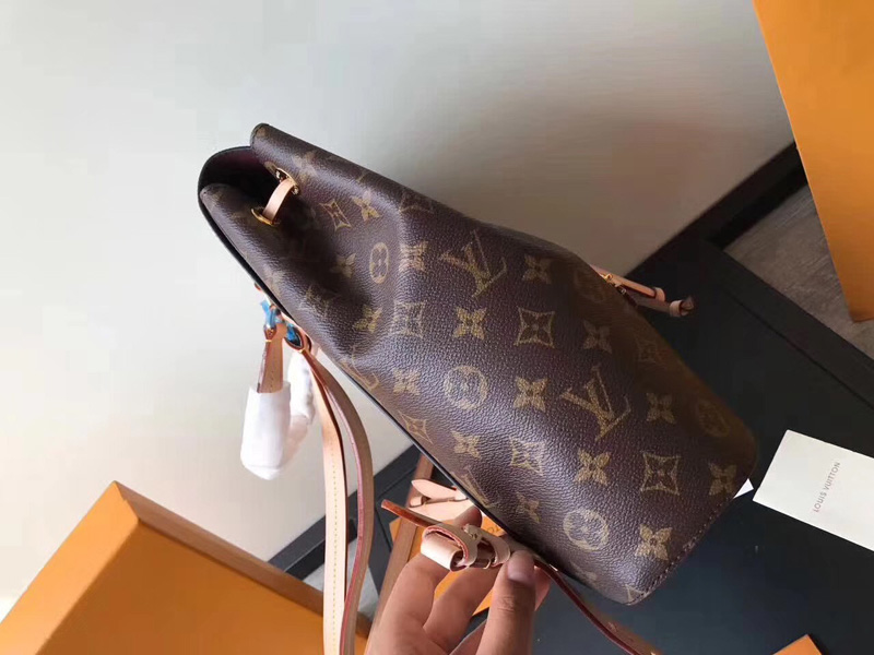 M43431 LV Montsouris 雙肩包 LV雙肩包 LV2017新款老花雙肩包