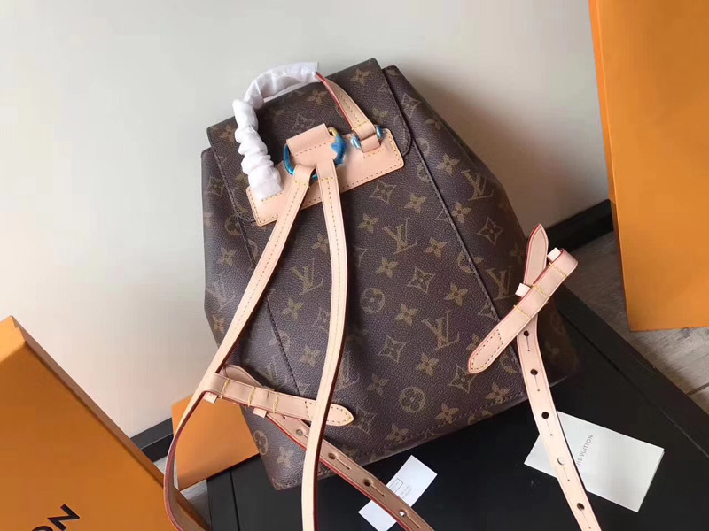 M43431 LV Montsouris 雙肩包 LV雙肩包 LV2017新款老花雙肩包