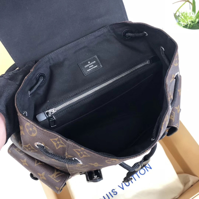 M43735 LV Christopher 小號雙肩包 LV男士背包 LV雙肩包 LV背包 老花