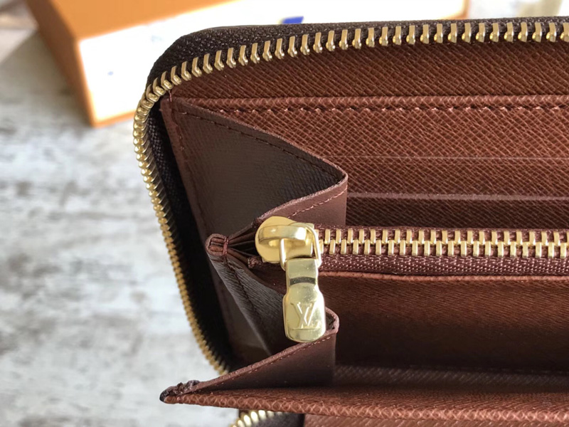 M60002 LV ZIPPY ORGANIZER 拉鏈錢夾 LV長款拉鏈全開錢夾 LV老花手包