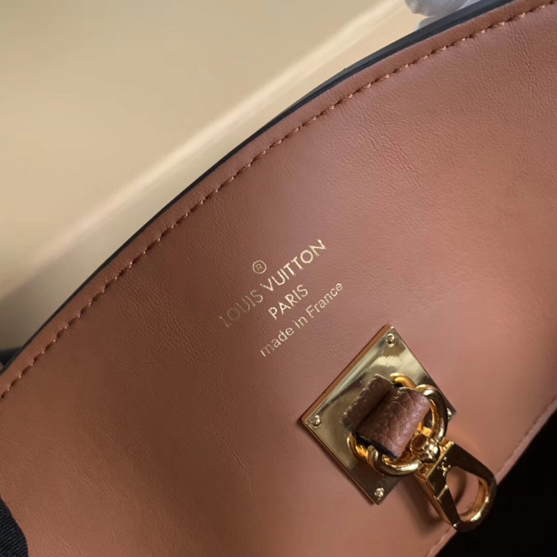 M51684 LV MILLA 小號手袋 Veau Nuage小牛皮女包 LV單肩手提包 棕色