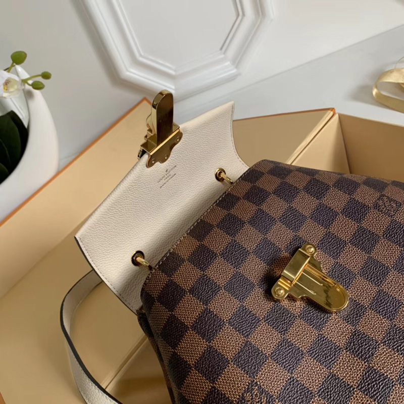 N42259 LV Clapton 雙肩包 LV女包 Damier格紋帆布 LV背包 LV雙肩包