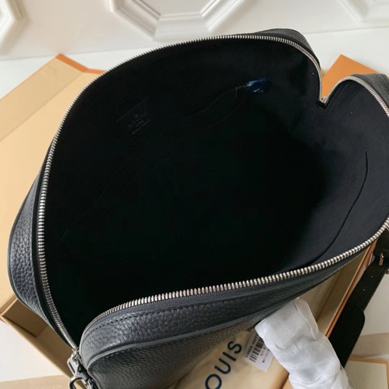 M41352 LV Victor 公文包 LV男包 Taurillon皮革 LV公文包 LV手提包 黑色