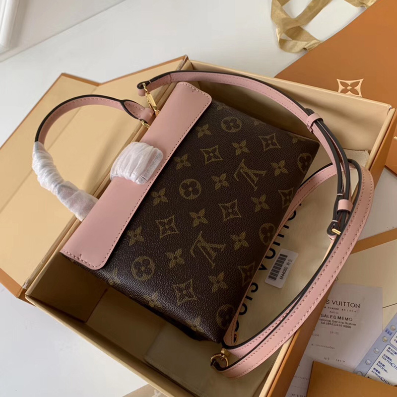 M44080 LV Locky BB 手袋 LV女包 LV掛鎖包 LV手提包 LV單肩包 粉色